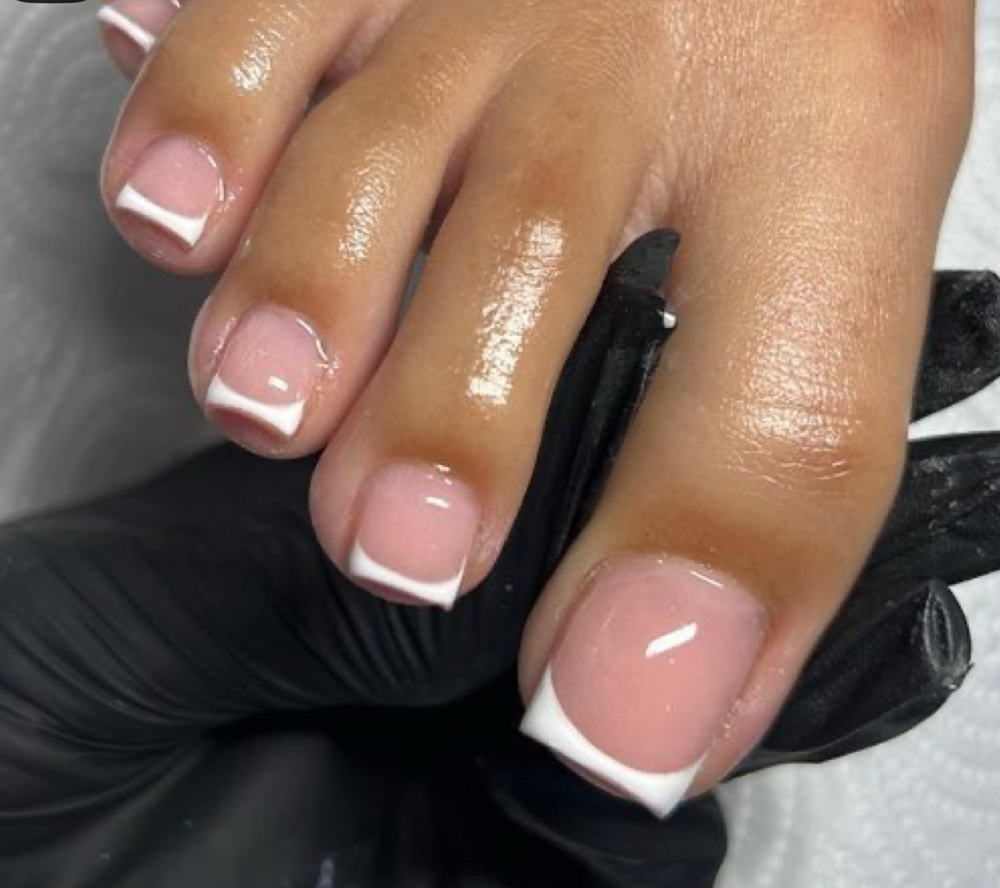 Acrylic Toenails Full Set at Nails By Kasey in Alice, TX