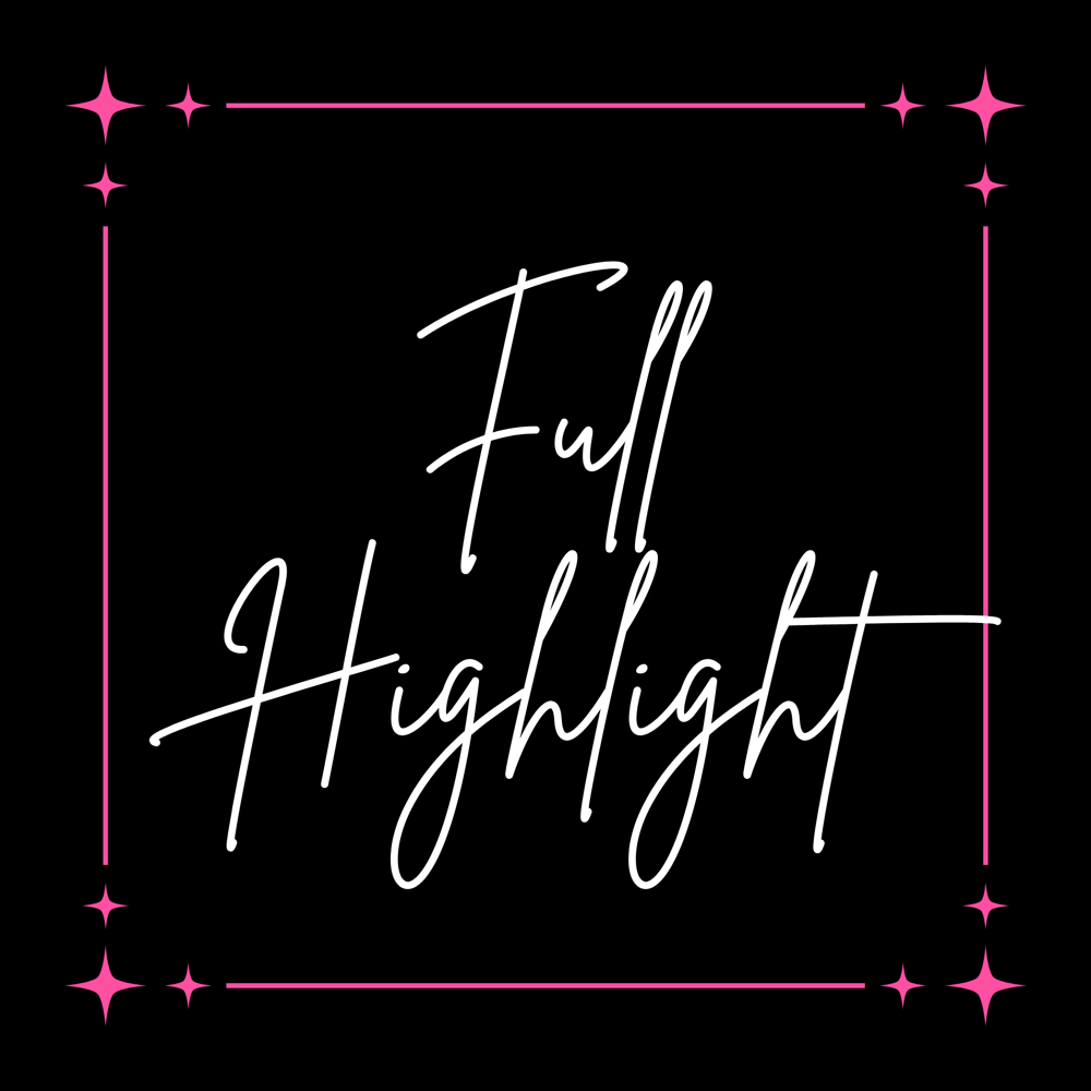 Full highlight at Behind Jessie’s Chair in Amarillo, TX