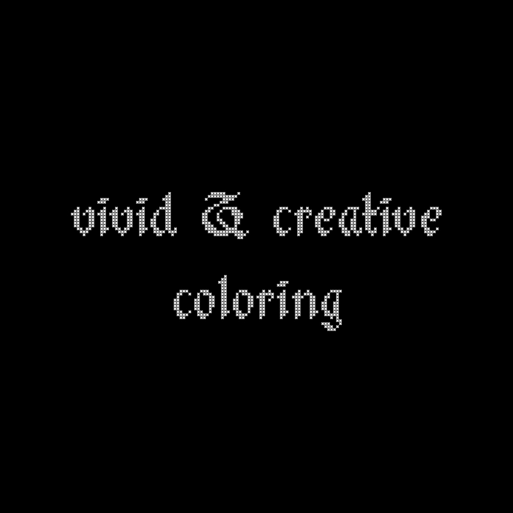 Vivid and Creative Coloring