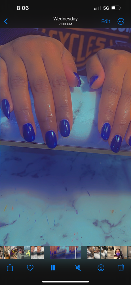 Overlay Fill Short Starts@ at PrettyP Nailz in Sandusky, OH