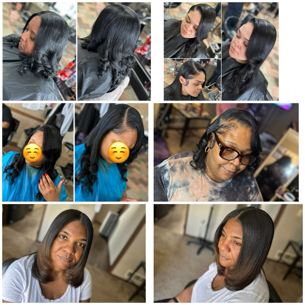 Silk Press (Silkyana) (By Length $) at Sittin’ Pretty Beauty Lab