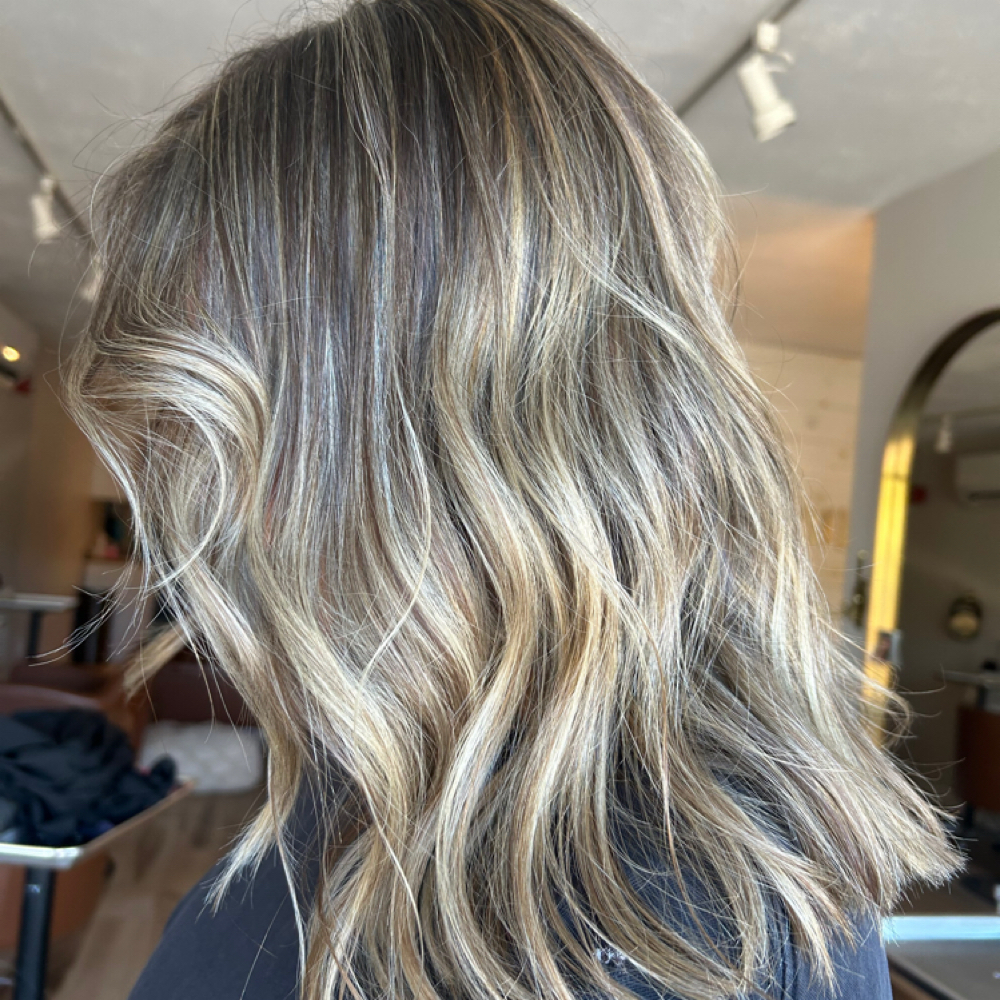 Partial Blonding at HairstylistMorganTaylor in Bristol, RI