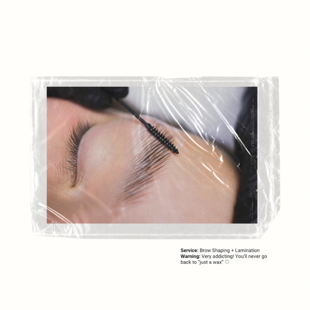 brow shape + lami at Brow Body in Stafford, VA