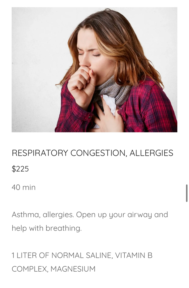 Respiratory Congestion, Allergies