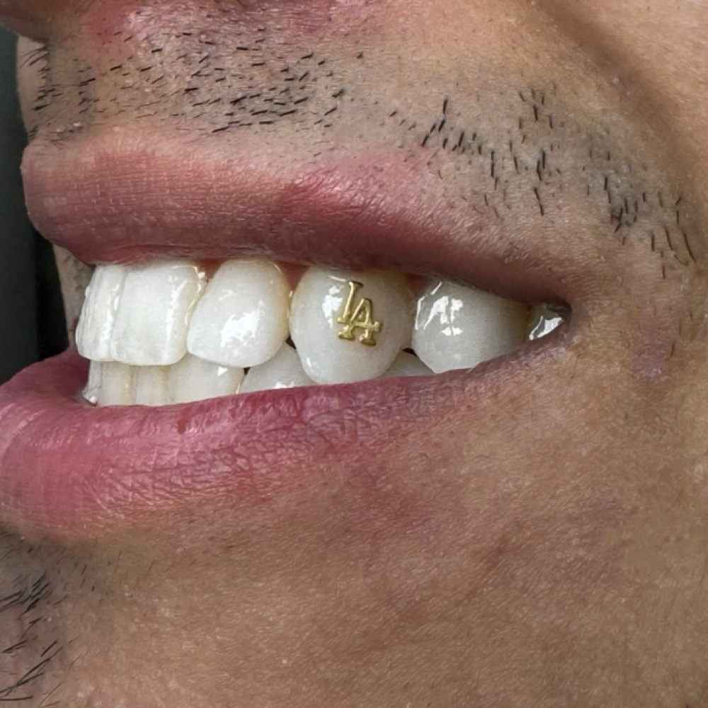 18k Gold Tooth Charm at Jojobeautyyco in Chandler, AZ
