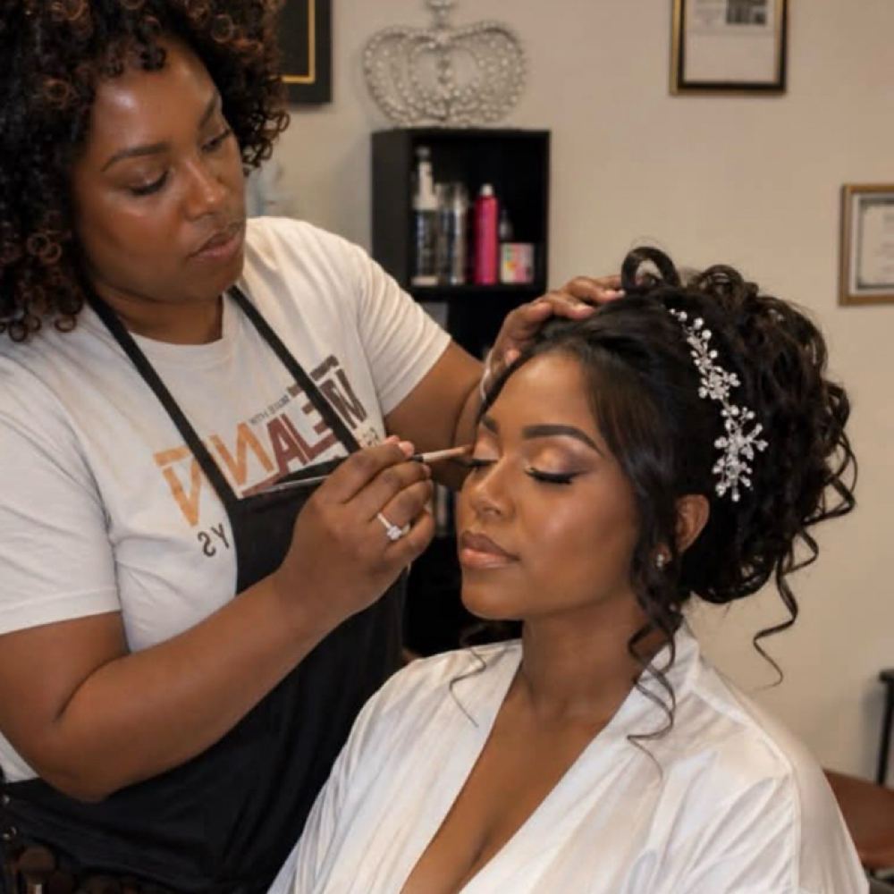 The Queen for a Day Bridal Package at Crowned Fades & Colors LLC in Sioux Falls, SD
