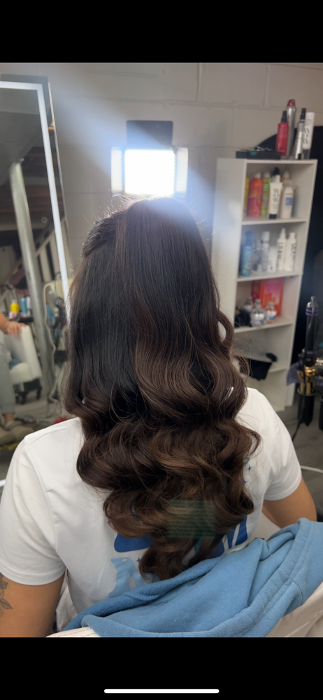 Half Up Half Down Formal Style / Formal Pony