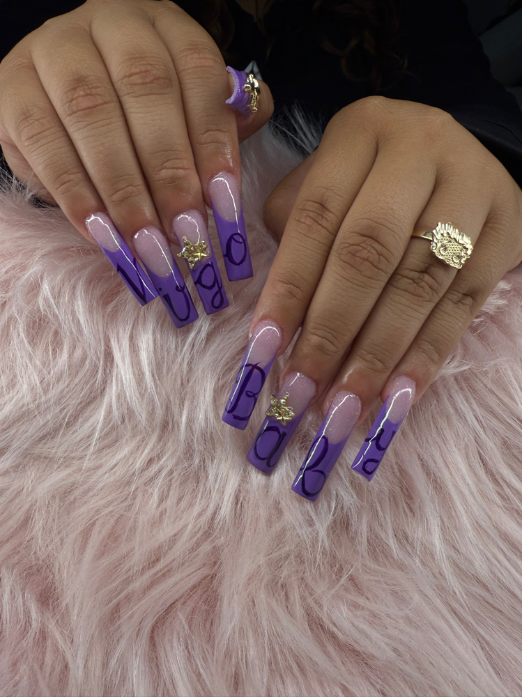 XL Acrylic Nails at Nails By Jhosy in Rialto, CA