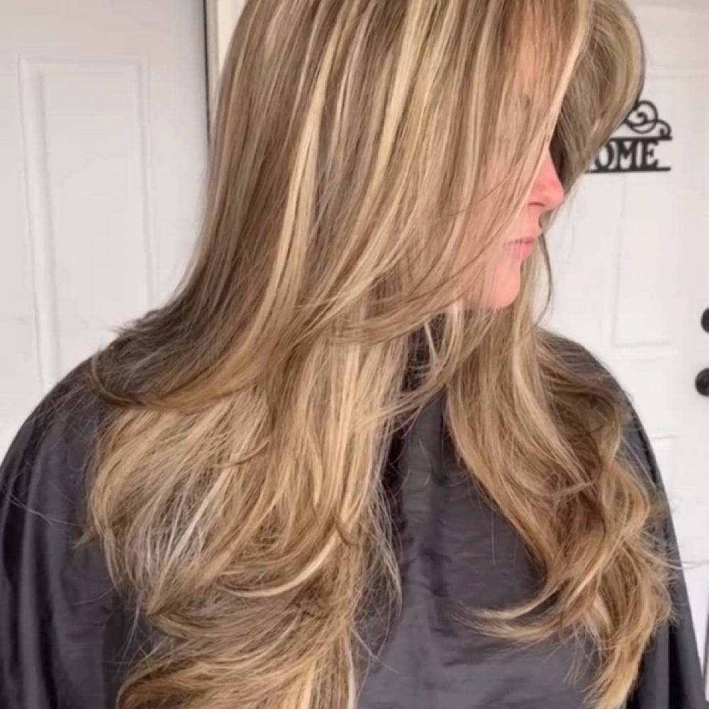 Single Process Partial Highlight at Studio A Hair Salon in Philadelphia, PA