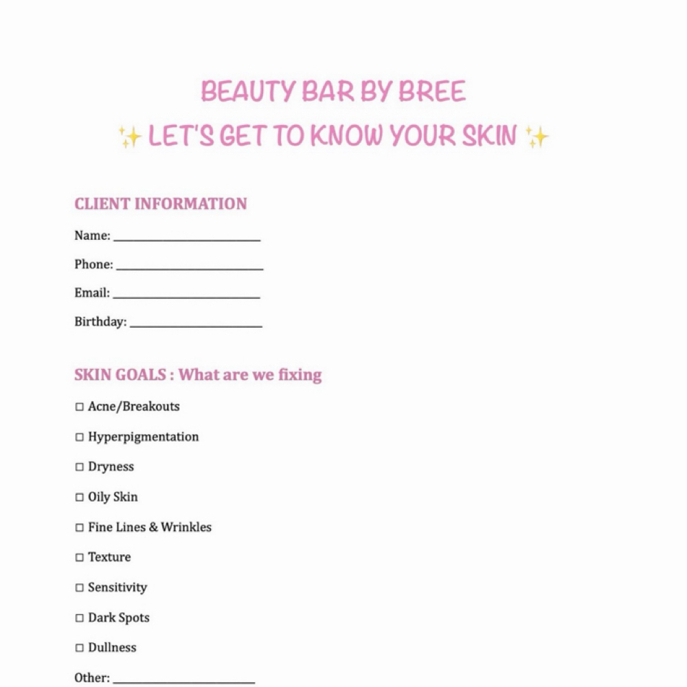 Skin 101 : Skin Analysis at Beauty Bar By Bree in Danville, VA