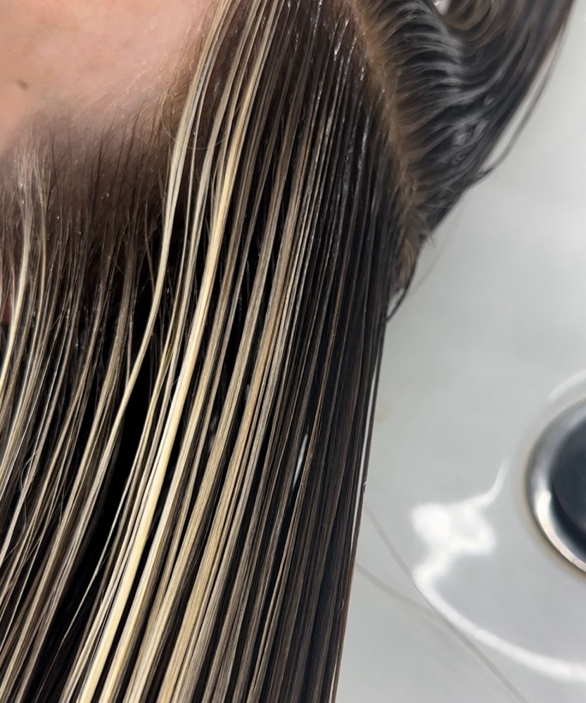 Full Custom Highlights/Balayage at Honeyhues.la in Sherman Oaks, CA