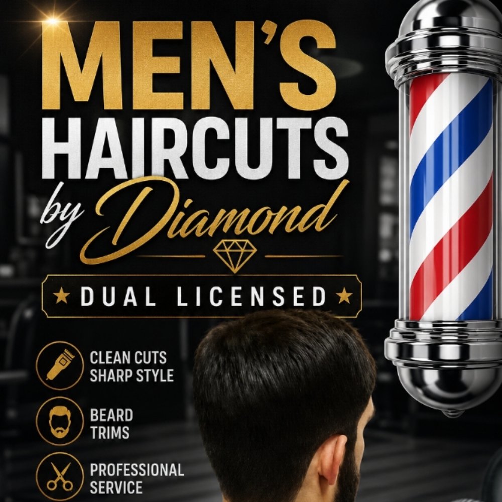 Men's Haircut at Pamper Me Salon & Spa Ste in Georgia, GA