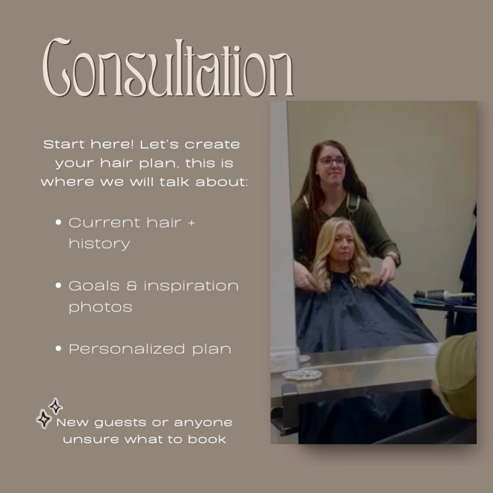 Consultation Only at Painted Hair Studio Salon in McDonough, GA