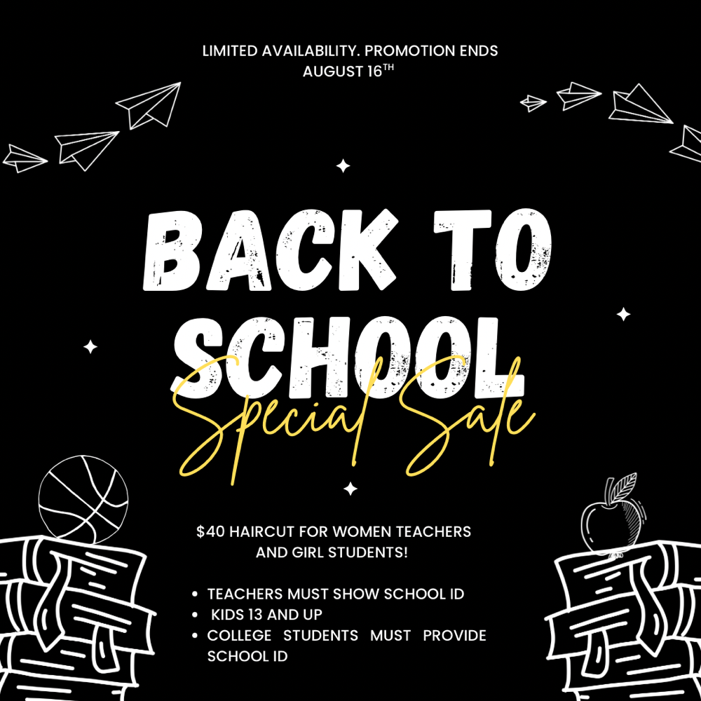 Back To School Haircut Special