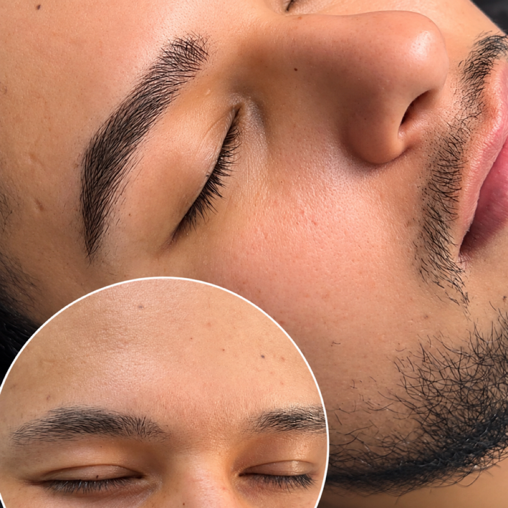 Masculine Men Brows at Microblading Beauty in Fresno, CA