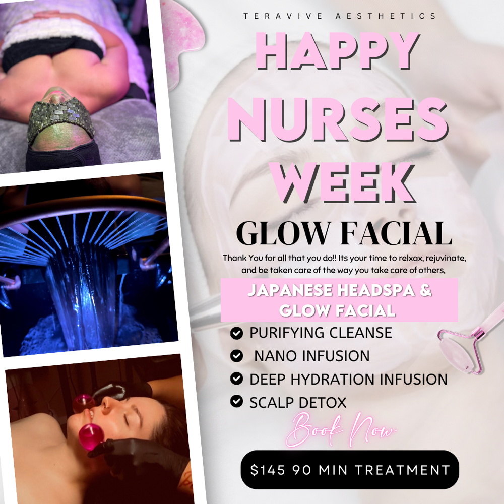 Headspa & Glow Facial Nurse Promo at The Hive Spa and Beauty Studio LLC in San Antonio, TX