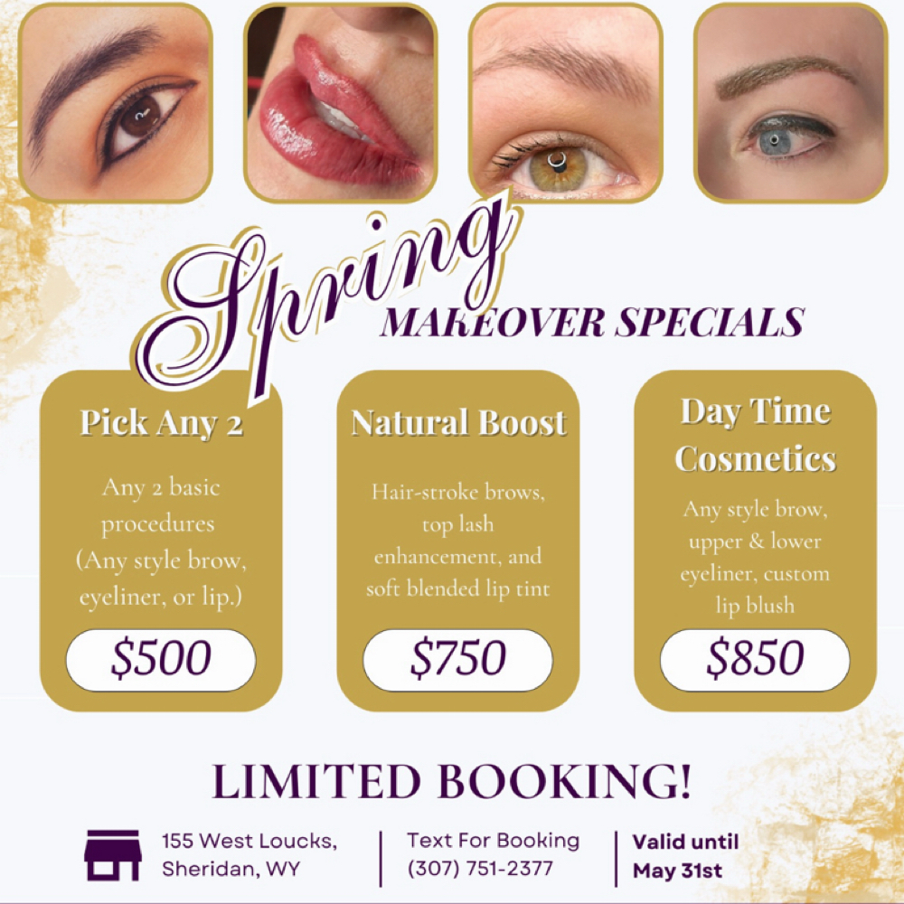 Spring MakeOver 2 For $500 at Forever Flawless Wyoming in Sheridan, WY