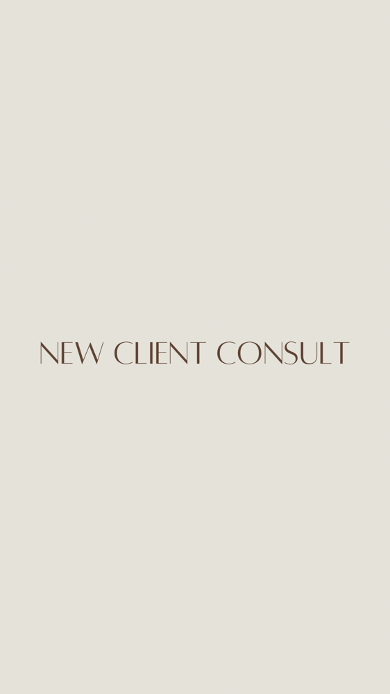 NEW CLIENT CONSULT
