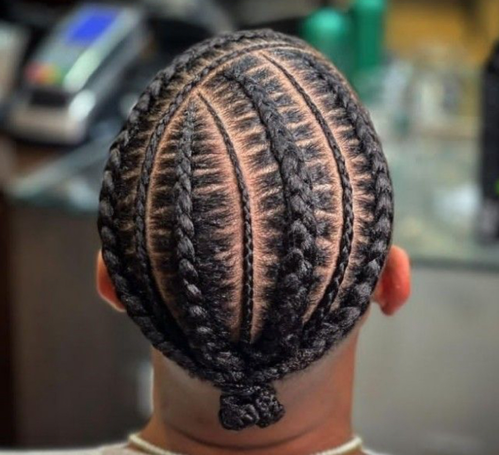 MENS 4 BRAIDS