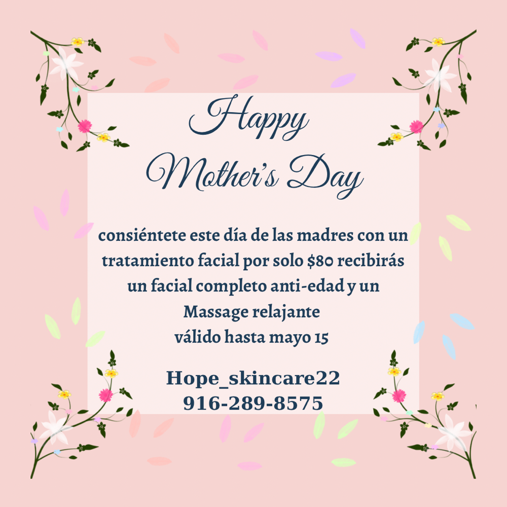 Mother's Day promotion