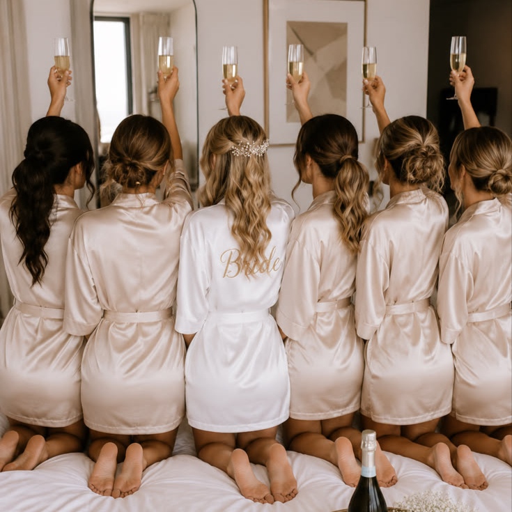 Bridal Party Hair at Willa Salon & Spa in Owatonna, MN