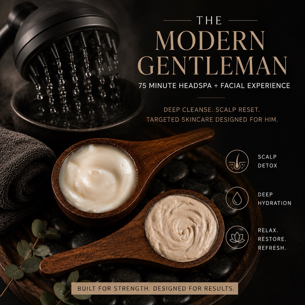 The Modern Gentleman at NKD SKN Headspa + Esthetics in Lees Summit, MO