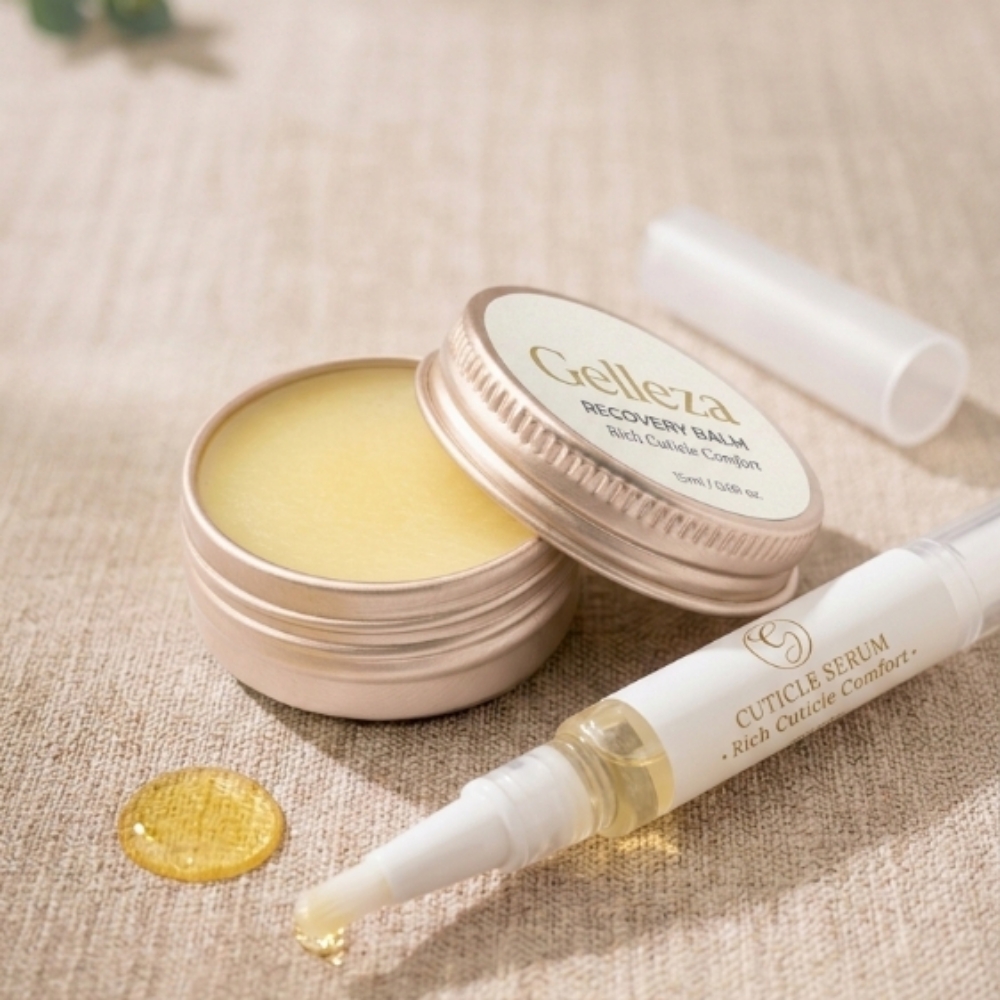 Cuticle Serum & Recovery Balm at GELLEZA Nail Studio in Noblesville, IN