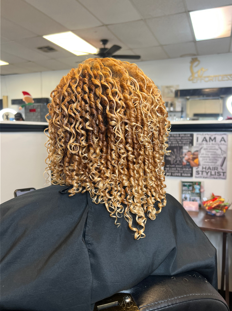 Finger/comb Coils