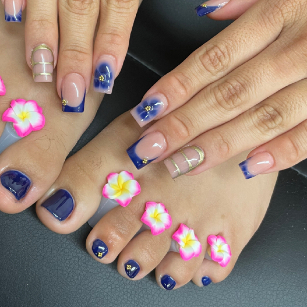 Dry Mani & Dry Pedi Combo at TrishAcrylics in Fresno, CA