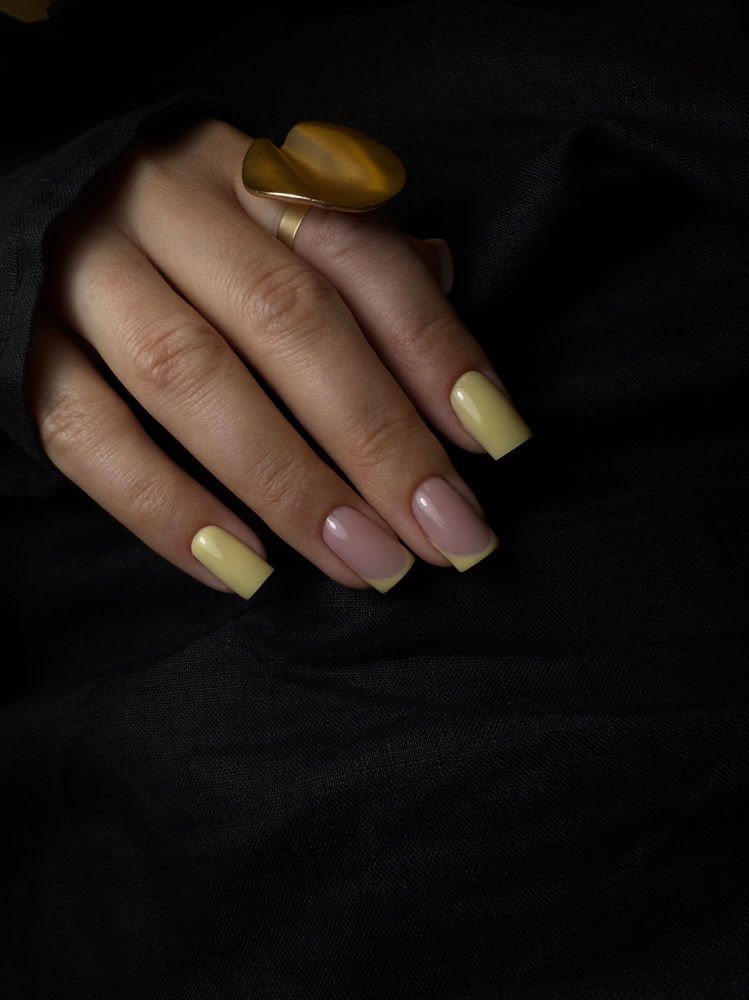 Manicure with strengthening