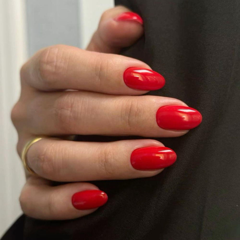 HARD GEL MANICURE - MEDIUM (one at MANI PEDI in Frisco, TX