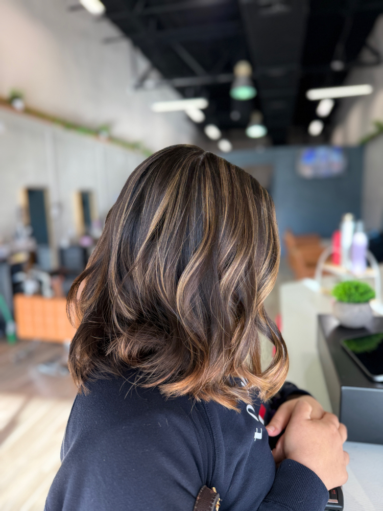 Full Balayage/Highlights at JV Hair Lounge in Castle Hills, TX
