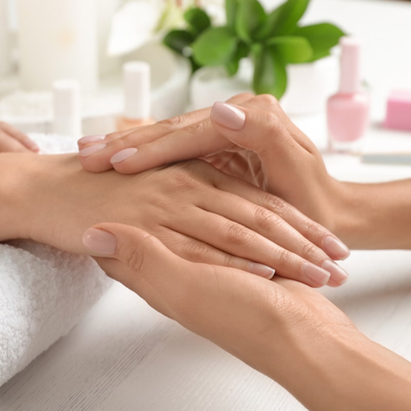 Collagen manicure (regular polish)