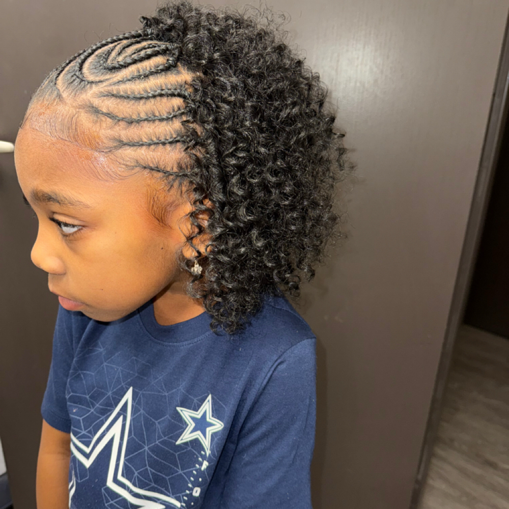 Kid Jayda Wayda W/ Crochet at A Daye’s Journei Beauty Bar in DeSoto, TX