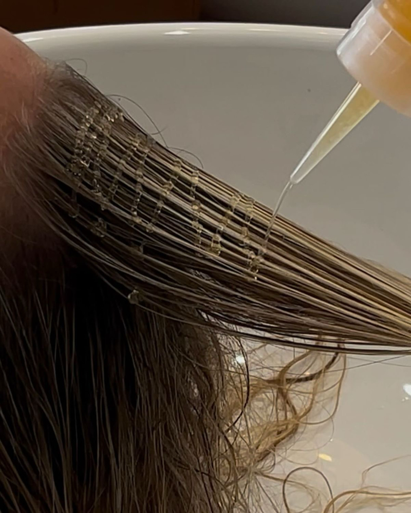 Hair Glossing Treatment at Hairbysophia in Ludington, MI