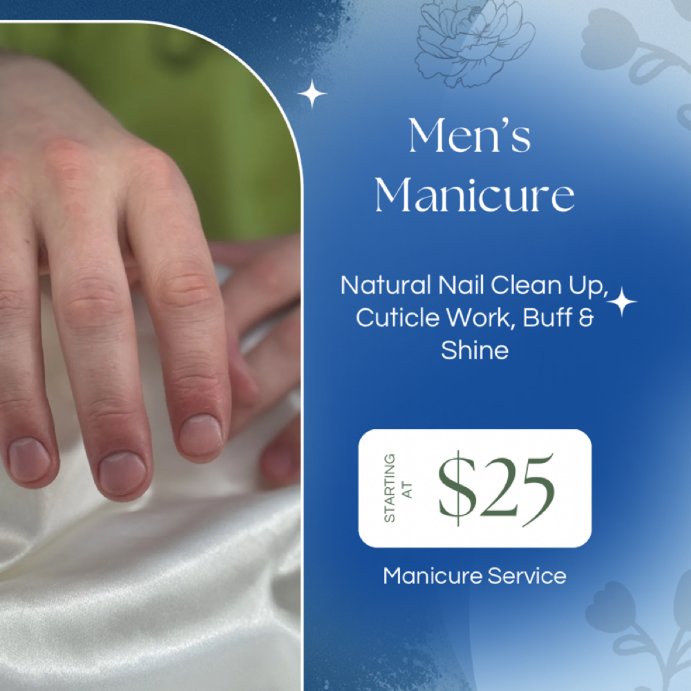 Men’s Manicure at Nails By Savvi in Brookfield, WI