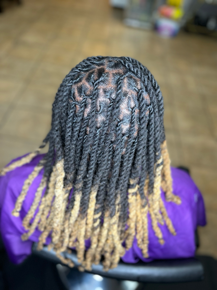 2strand Mid Back Retwist