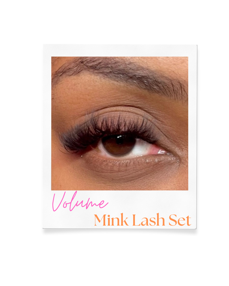 Volume Mink Lash Full Set