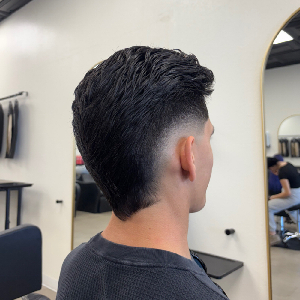 Jay Men's Haircut at Good Company Salon in Tustin, CA