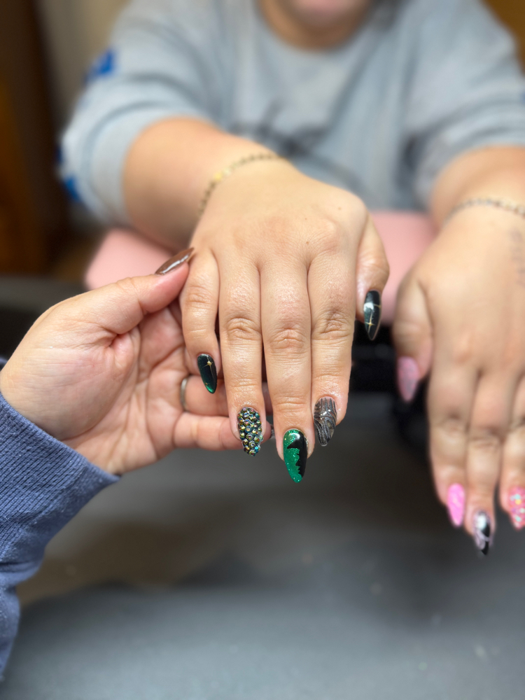 Gel X Full Set at Hola Hermosa in Lyons, IN