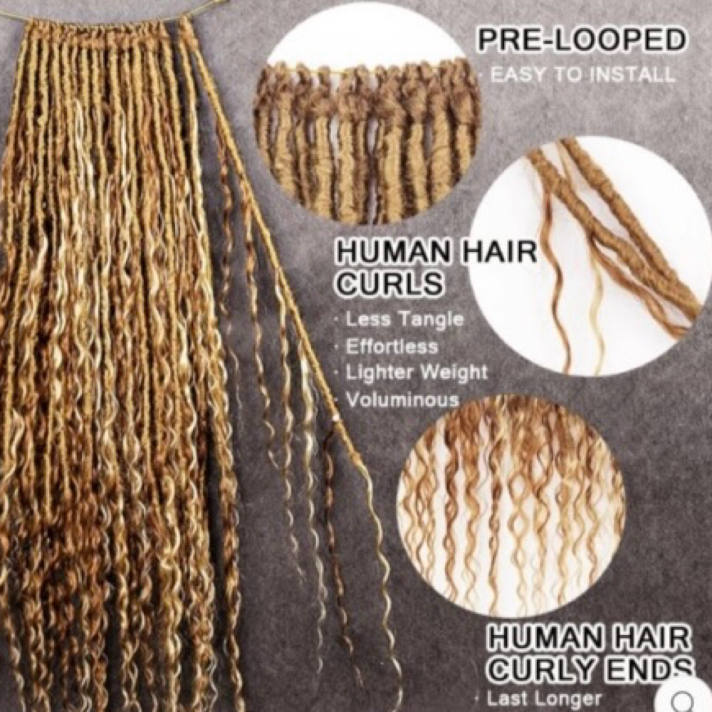 Faux Loc Small 100 Percent Human at KENNIES CREATIONS in Winston Salem, NC