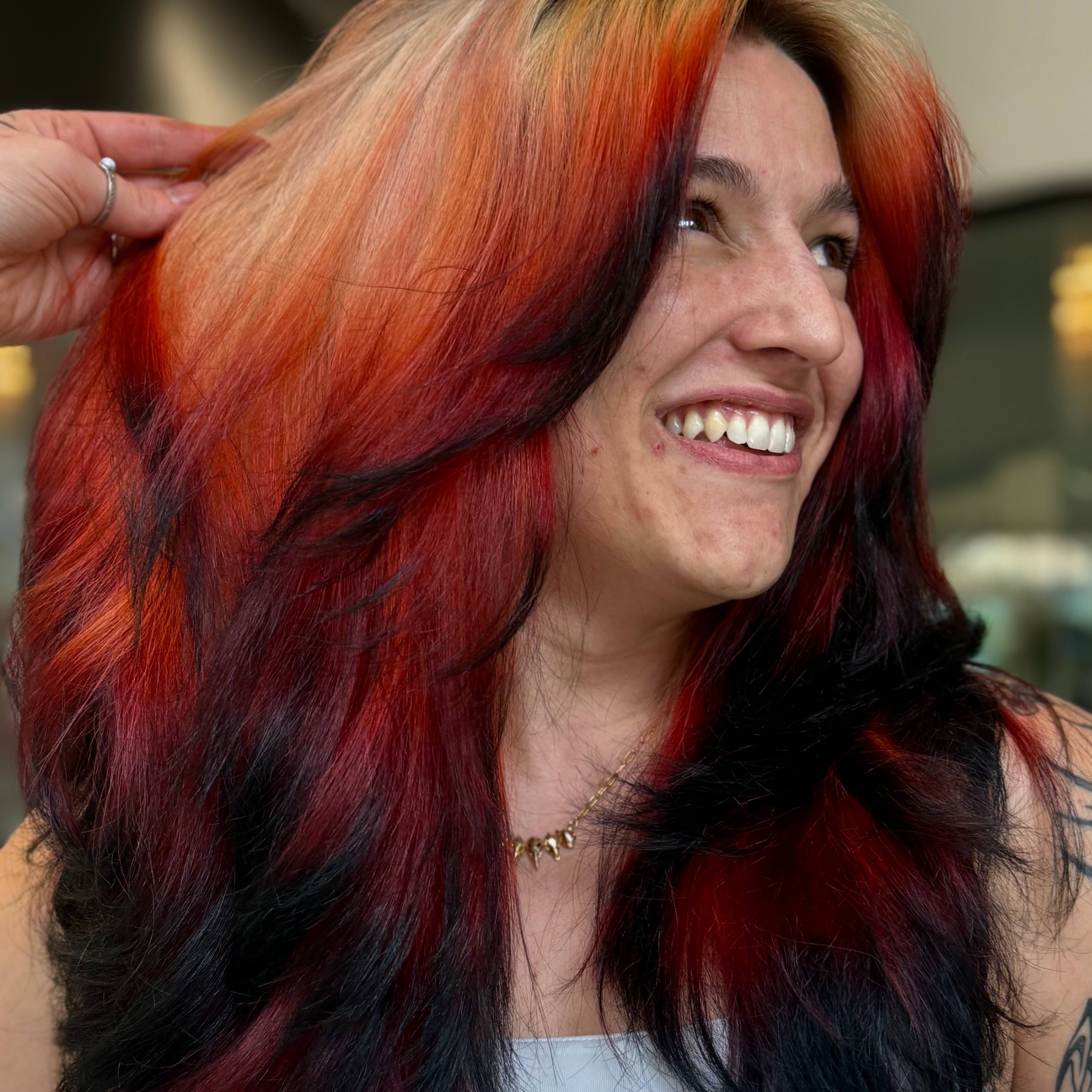 Color Correction at Aura & Mane Hair Studio in Columbia, SC