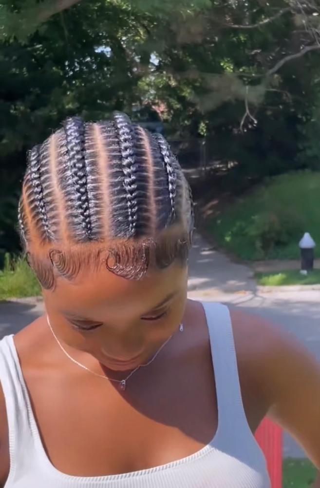 2-4 Stitch Braids at Myrathestylist in Philadelphia, PA