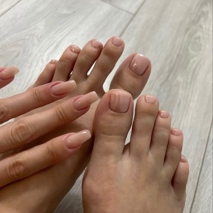 Russian Mani + Pedi bundle at Faeri Studio in 📍Near Downtown Evanston, IL