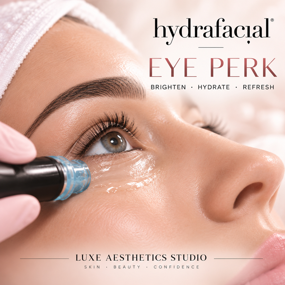 HydraFacial Eye Perk at Luxe Aesthetics Studio in Peoria, IL