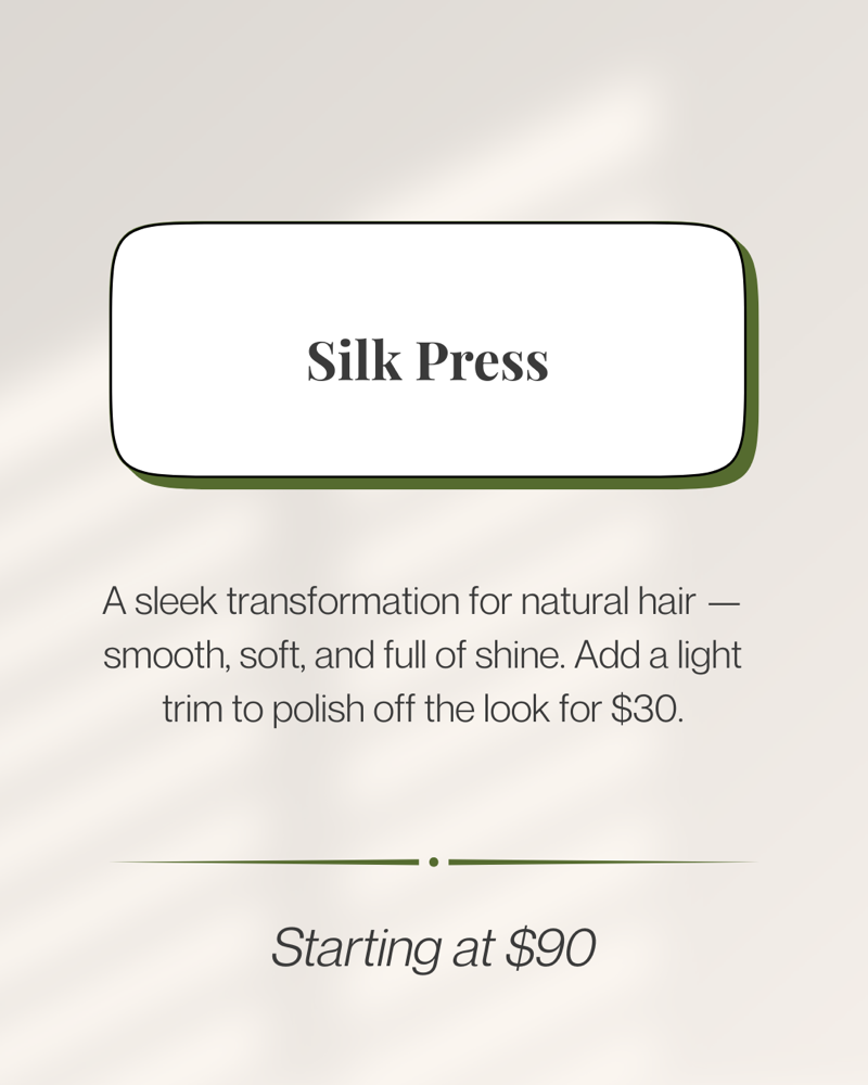 Silk Press