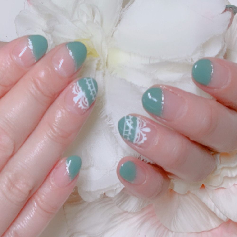 Custom Nail Art(Own Inspiration) at AGRACE BEAUTY & SPA in Birmingham, MI