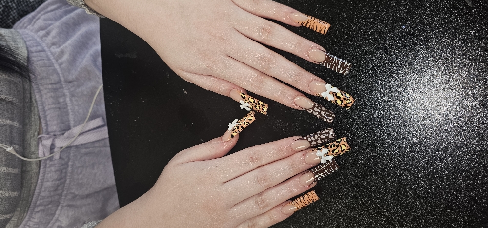 Acrylic Full Set With Tips(XXL)