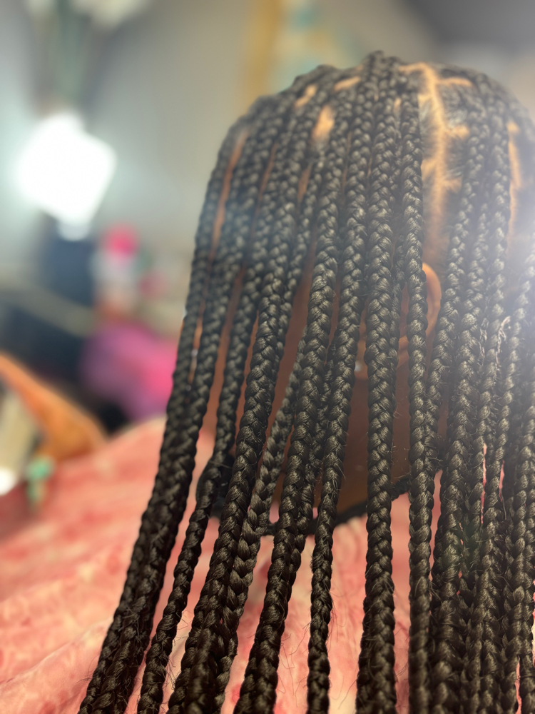 Small Knotless Braids