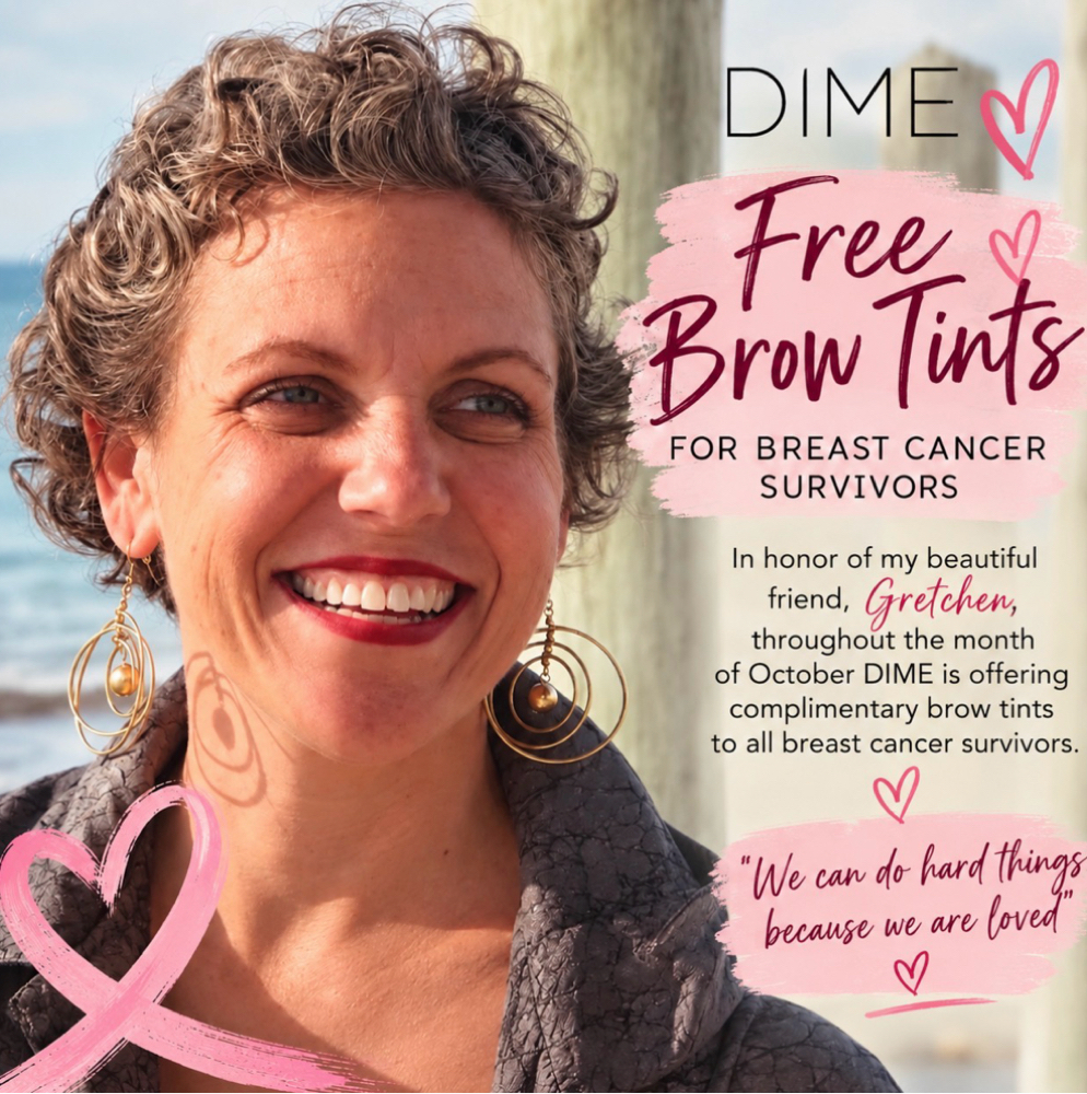Free Brow Tint Special at Dime Skin Studio in Erie, PA